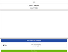 Tablet Screenshot of molineosaka.com